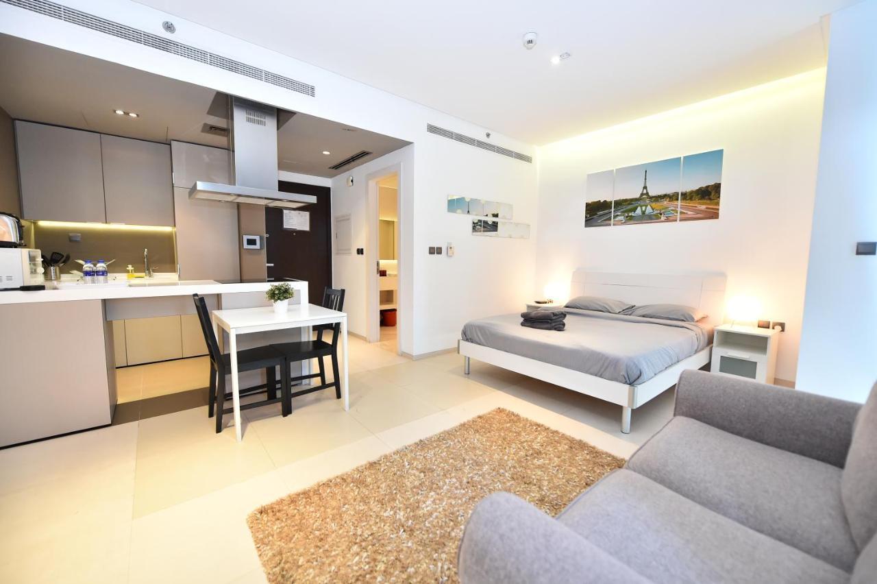 Апартаменты Cozy Studio Apt In Marina - Near Metro, Beach & Mall Дубай Экстерьер фото
